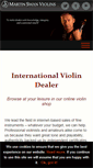 Mobile Screenshot of martinswanviolins.com